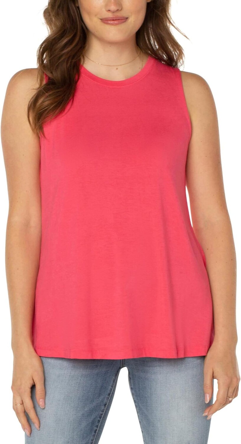 

Майка Sleeveless Scoop Neck Tank Liverpool Los Angeles, цвет Watermelon