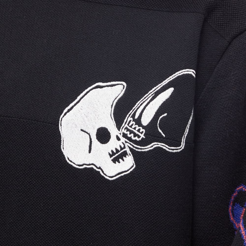 

Трикотажное платье с черепом Paul Smith, черный