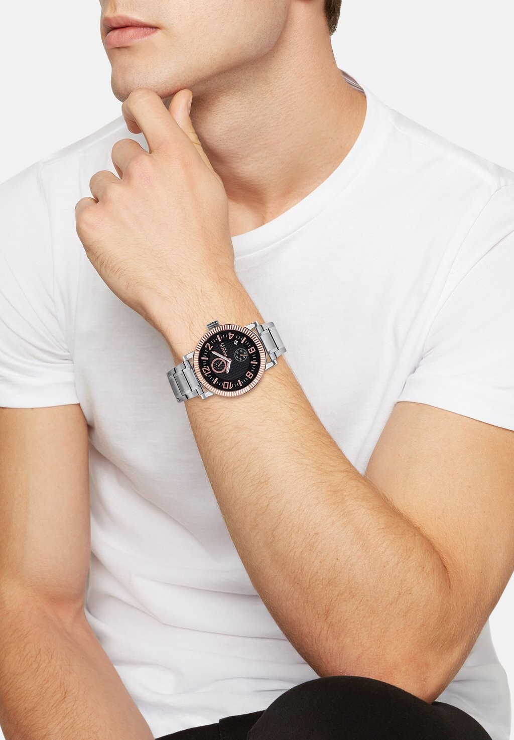 

Часы Bpm Breil, цвет acciaio/nero