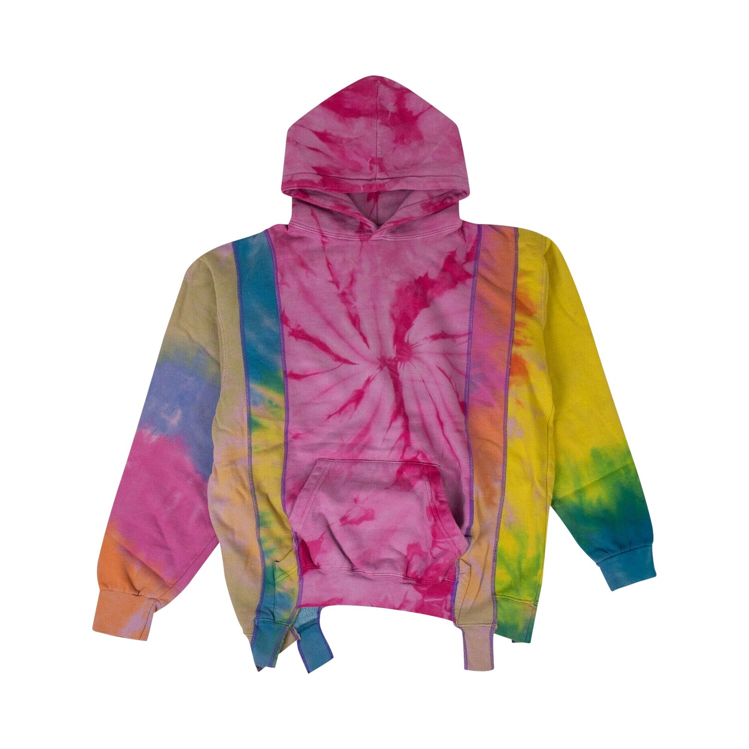 

Толстовка с капюшоном Needles Tie Dye, цвет Розовый