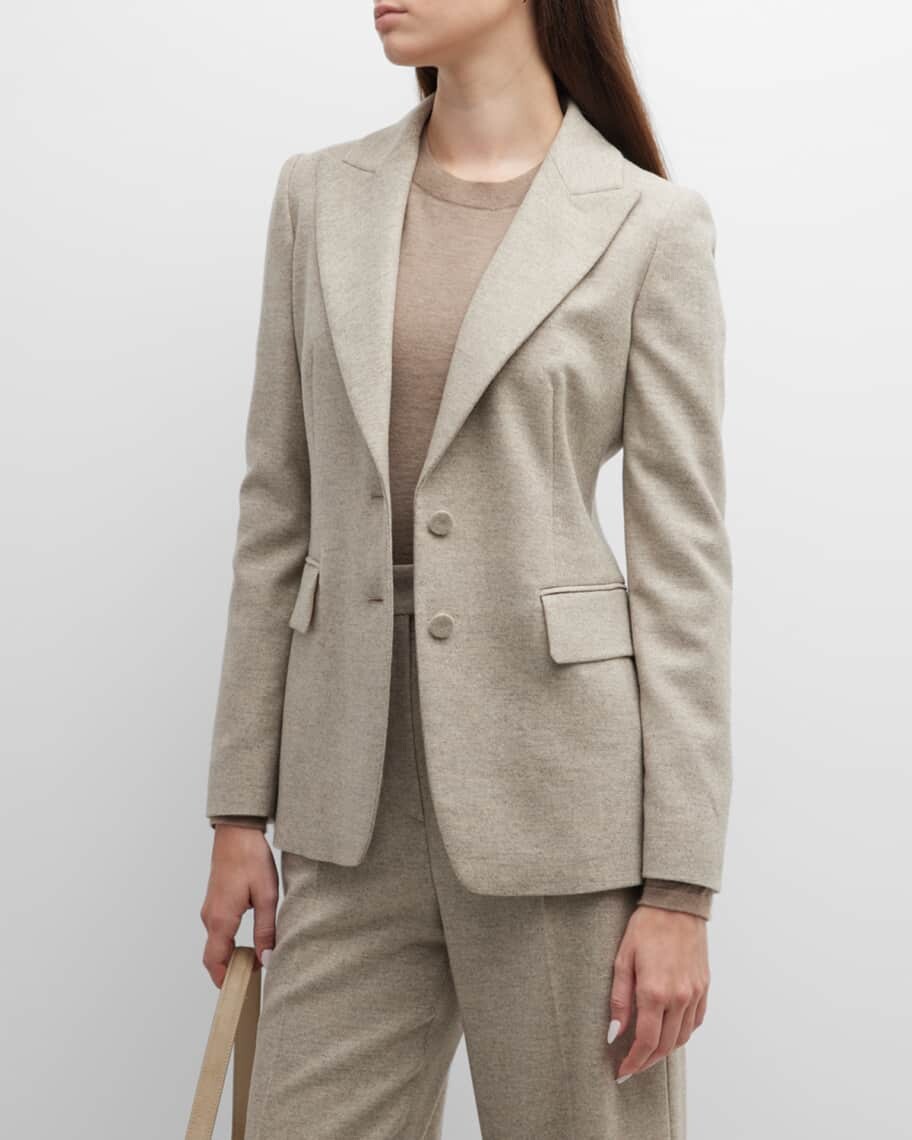 

Пиджак Abaco из смеси кашемира и кашемира Max Mara