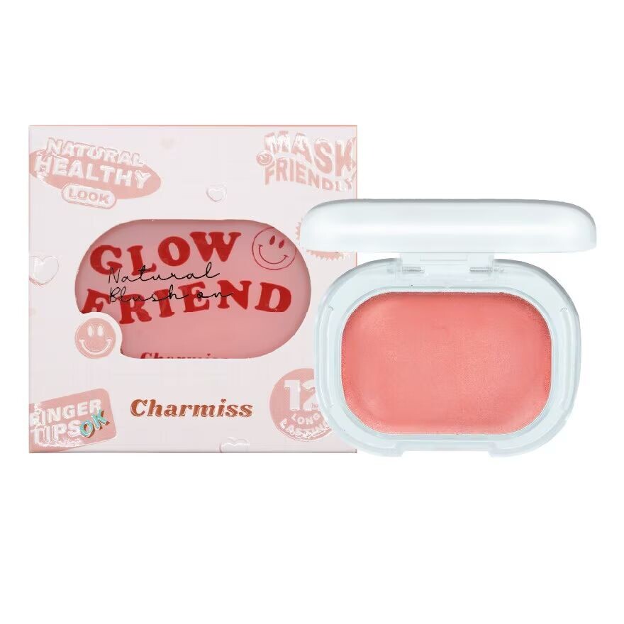 

Charmiss Натуральные румяна Glow Friend, 4 г. 02 Сахар и Бу, Sugar And Boo