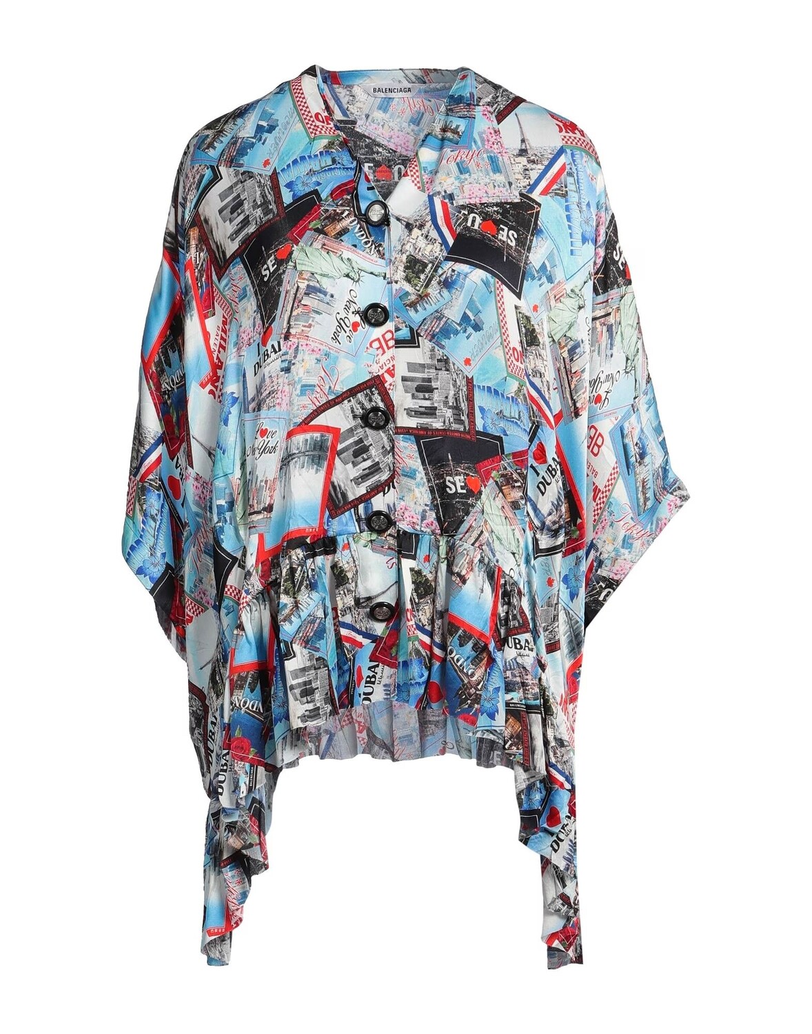 

Рубашка Balenciaga, синий