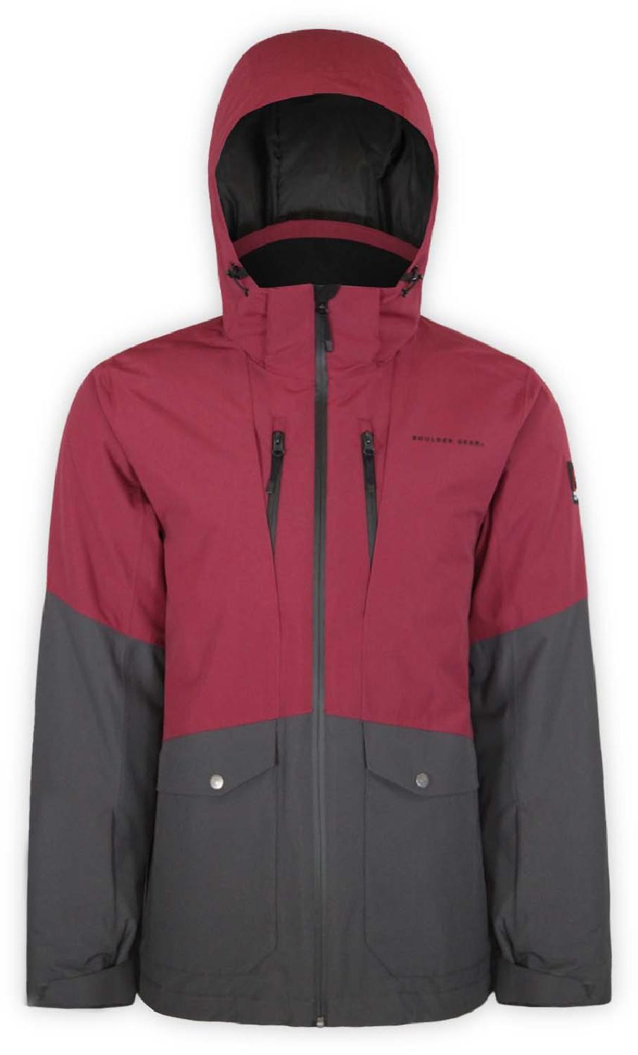 Утепленная куртка Downslide – мужская Boulder Gear, красный