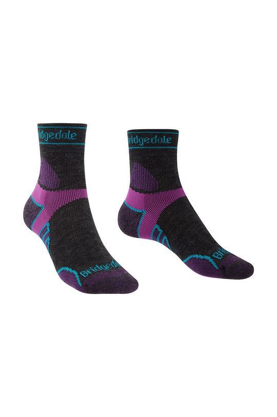 Легкие носки T2 Merino Sport. Bridgedale, фиолетовый