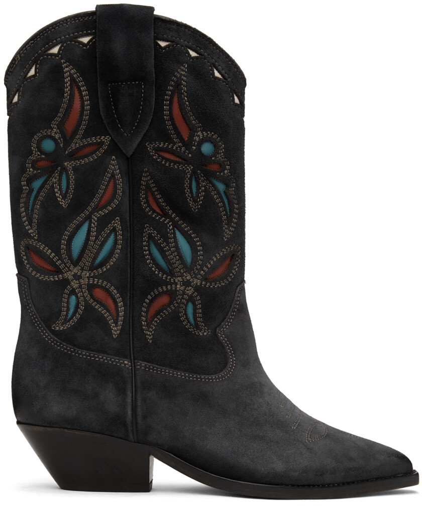 

Серые ковбойские сапоги Duerto Isabel Marant, Серый