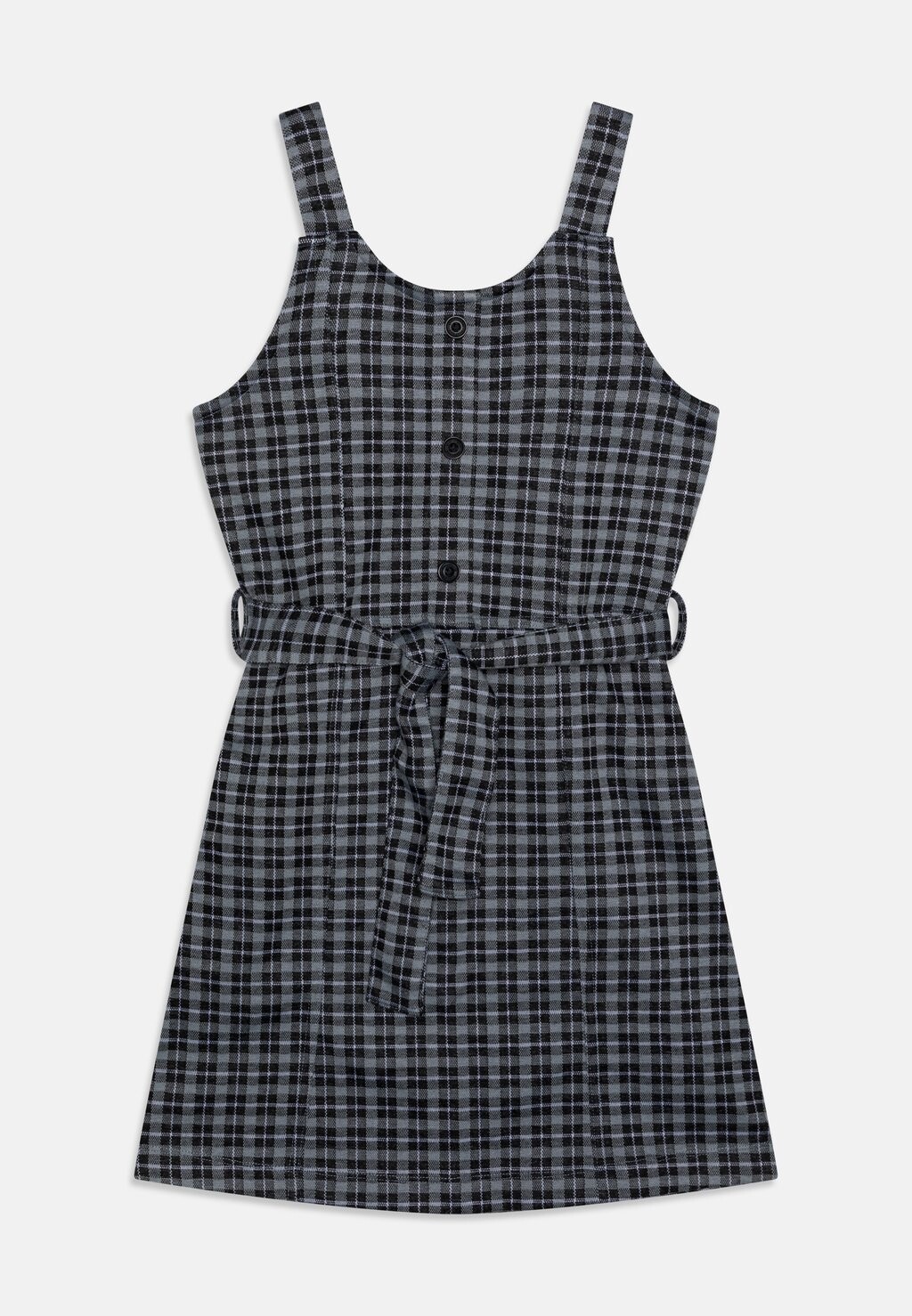 

Летнее платье Belted Dress Abercrombie & Fitch, цвет black plaid