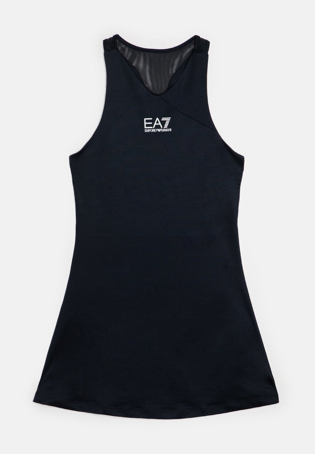 Летнее платье Dress EA7 Emporio Armani, цвет navy blue летнее платье dress ea7 emporio armani белый