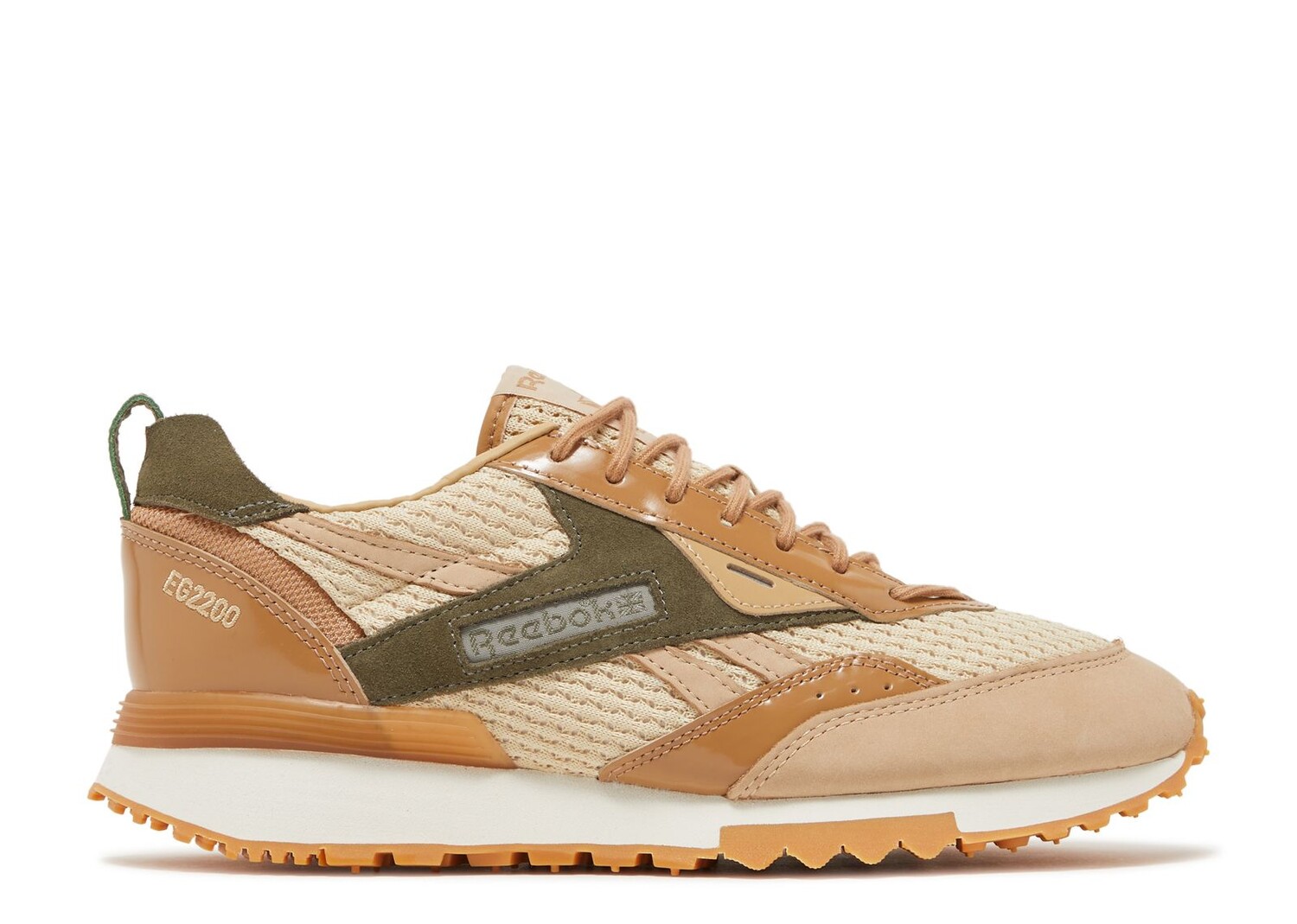 

Кроссовки Reebok Engineered Garments X Lx 2200 'Soft Camel', коричневый