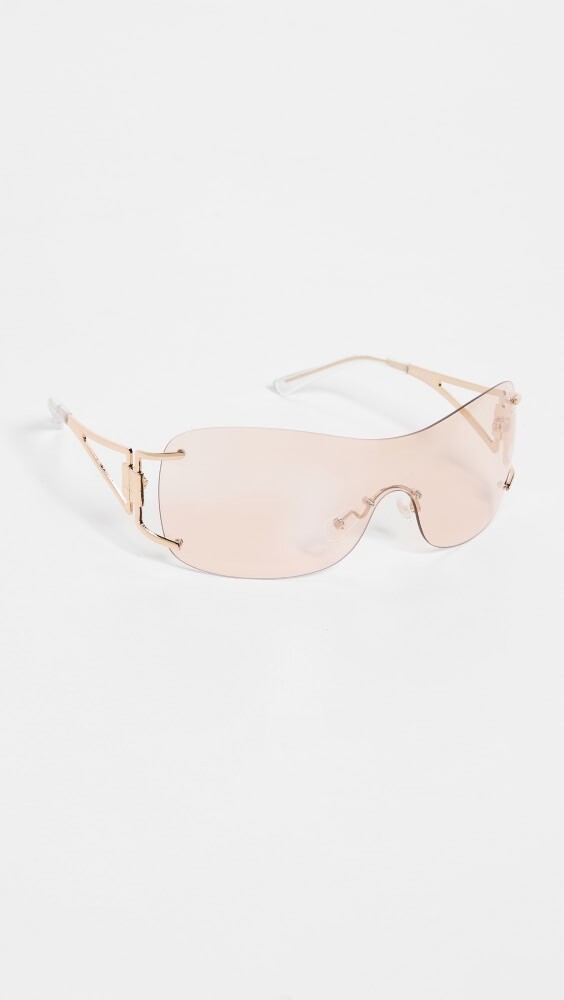 

Солнцезащитные очки Le Specs Le Fame, золотой