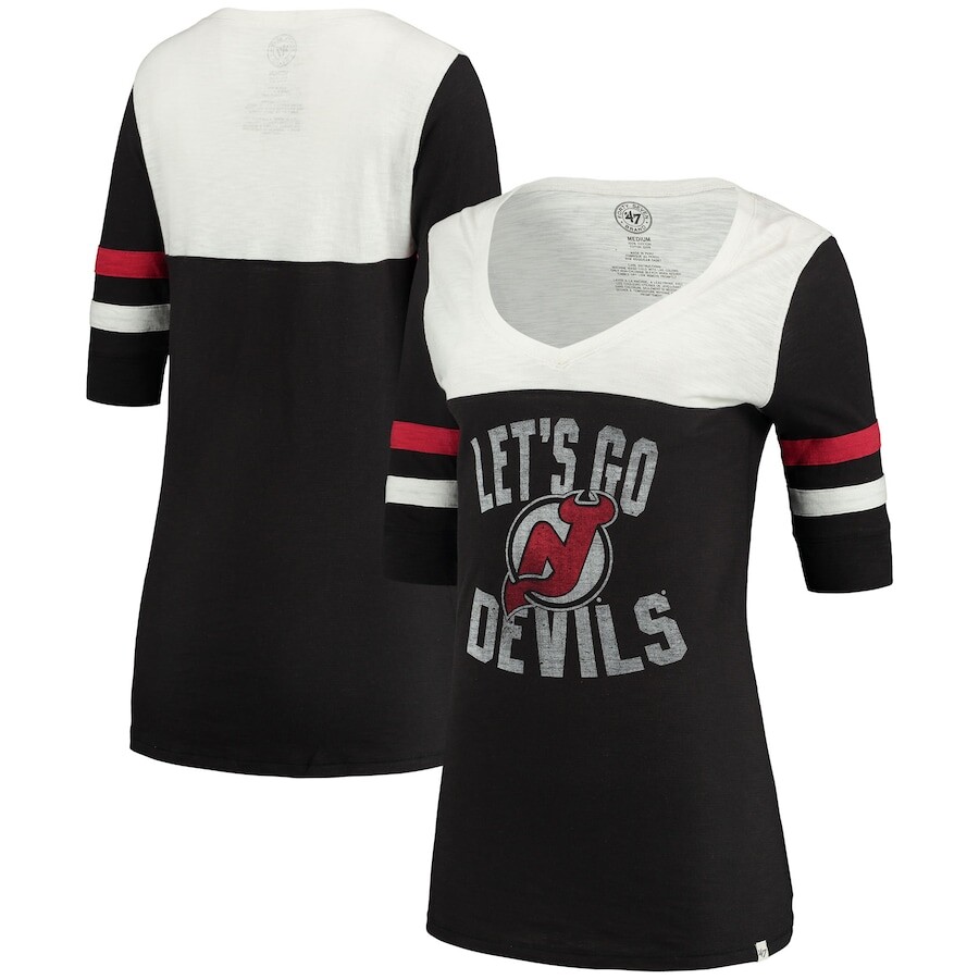 

Футболка с коротким рукавом 47 New Jersey Devils, черный