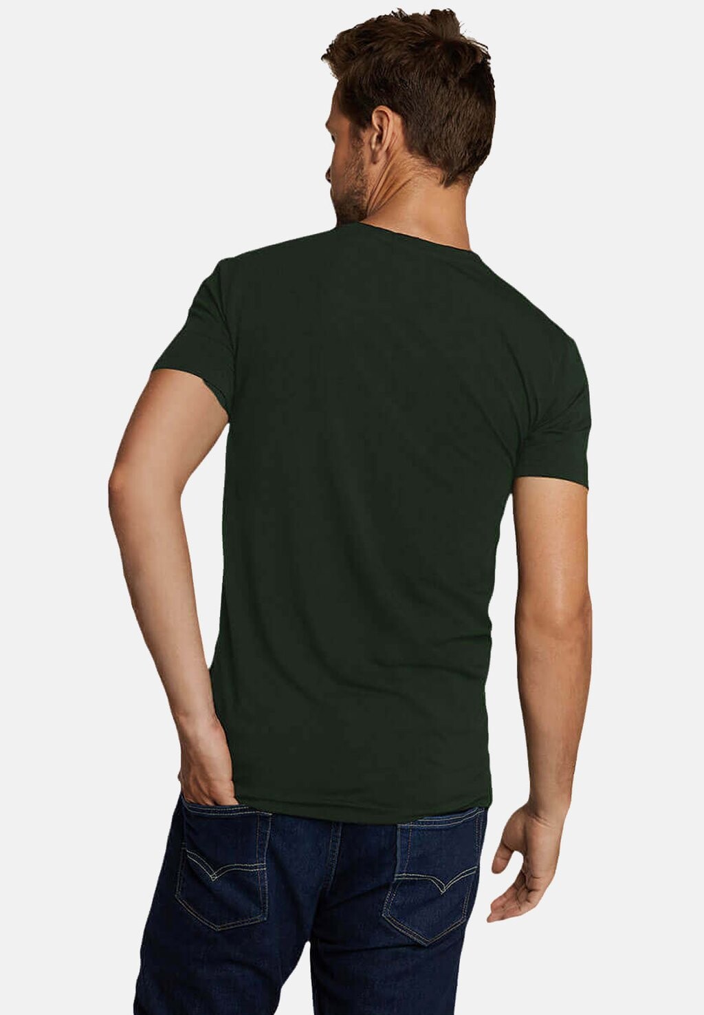 

Футболка базовая 2 PACK Bamboo Basics, цвет army