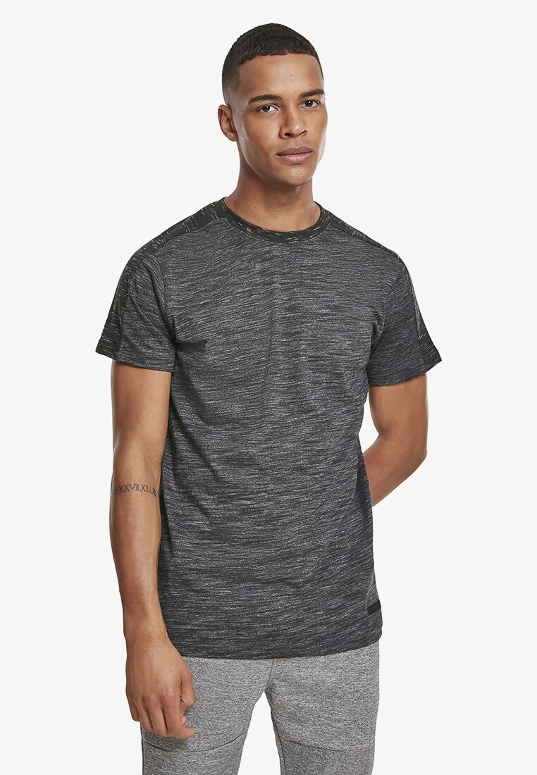 

Базовая футболка SHOULDER PANEL TECH TEE Southpole, цвет marled charcoal