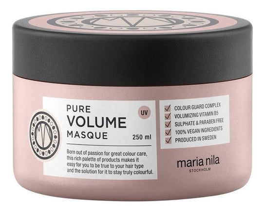 Маска-маска Pure Volume для тонких волос, 250 мл Maria Nila цена и фото