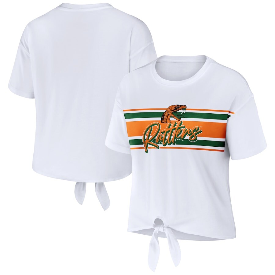 

Футболка с коротким рукавом WEAR by Erin Andrews Florida A And M Rattlers, белый