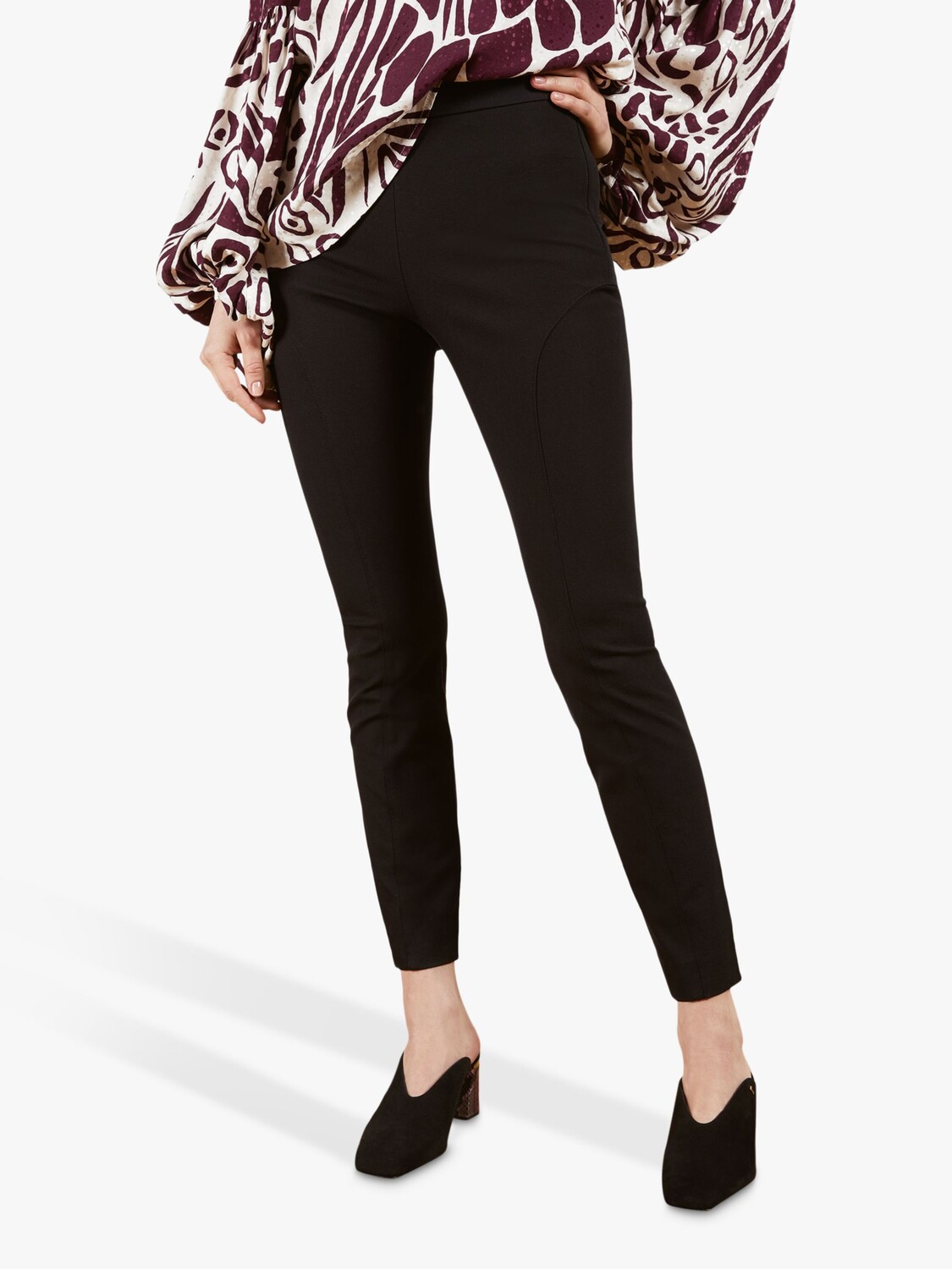 

Брюки до щиколотки Ted Baker Calya Grazer, черные, Черный