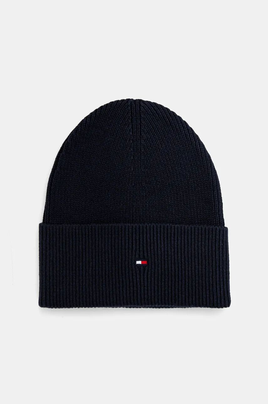 

Шапка Tommy Hilfiger с добавлением кашемира, темно-синий