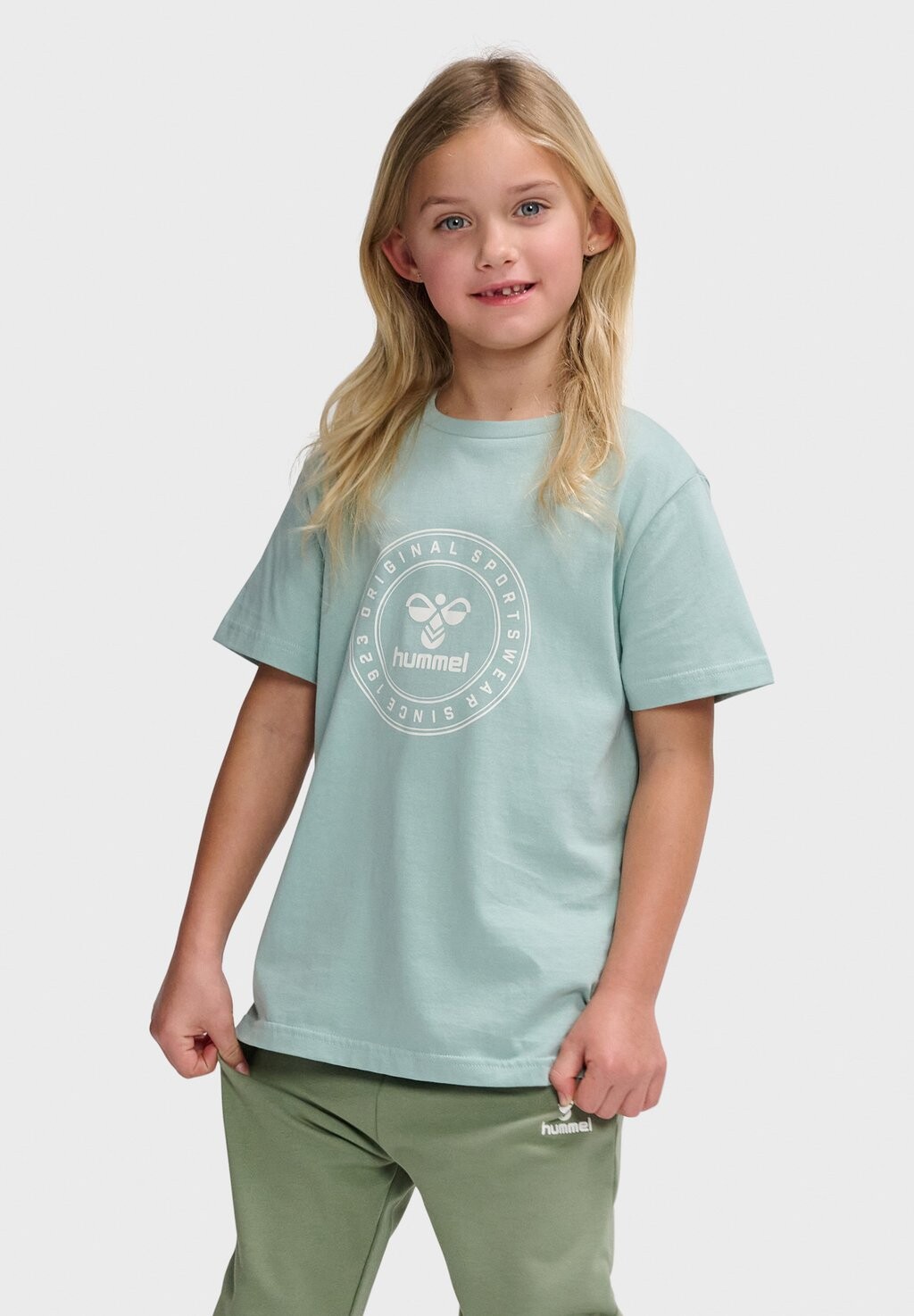 

Футболка с принтом TRES CIRCLE Hummel, цвет blue surf