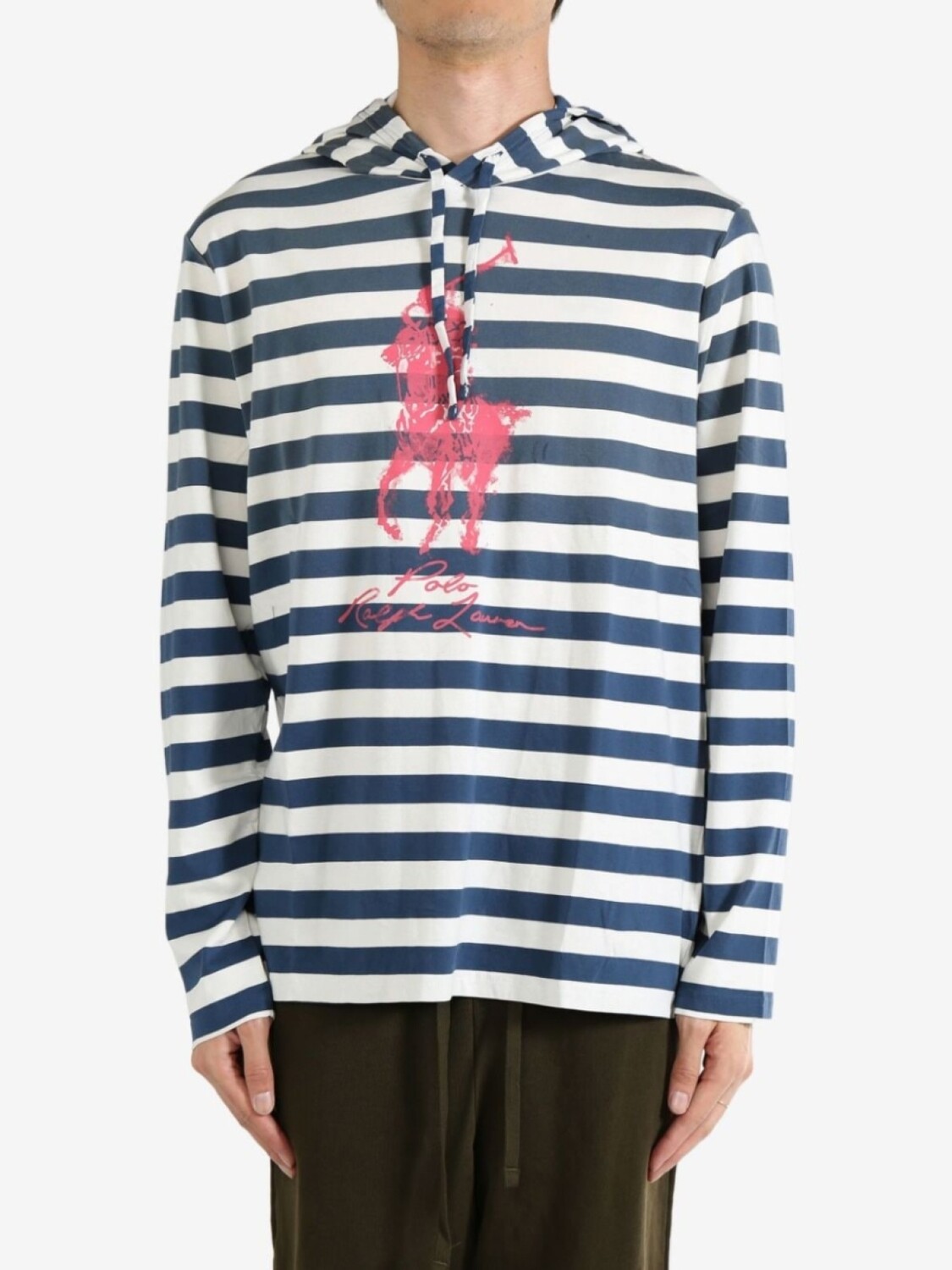 

Толстовка с капюшоном Polo Ralph Lauren Polo Pony-print, белый