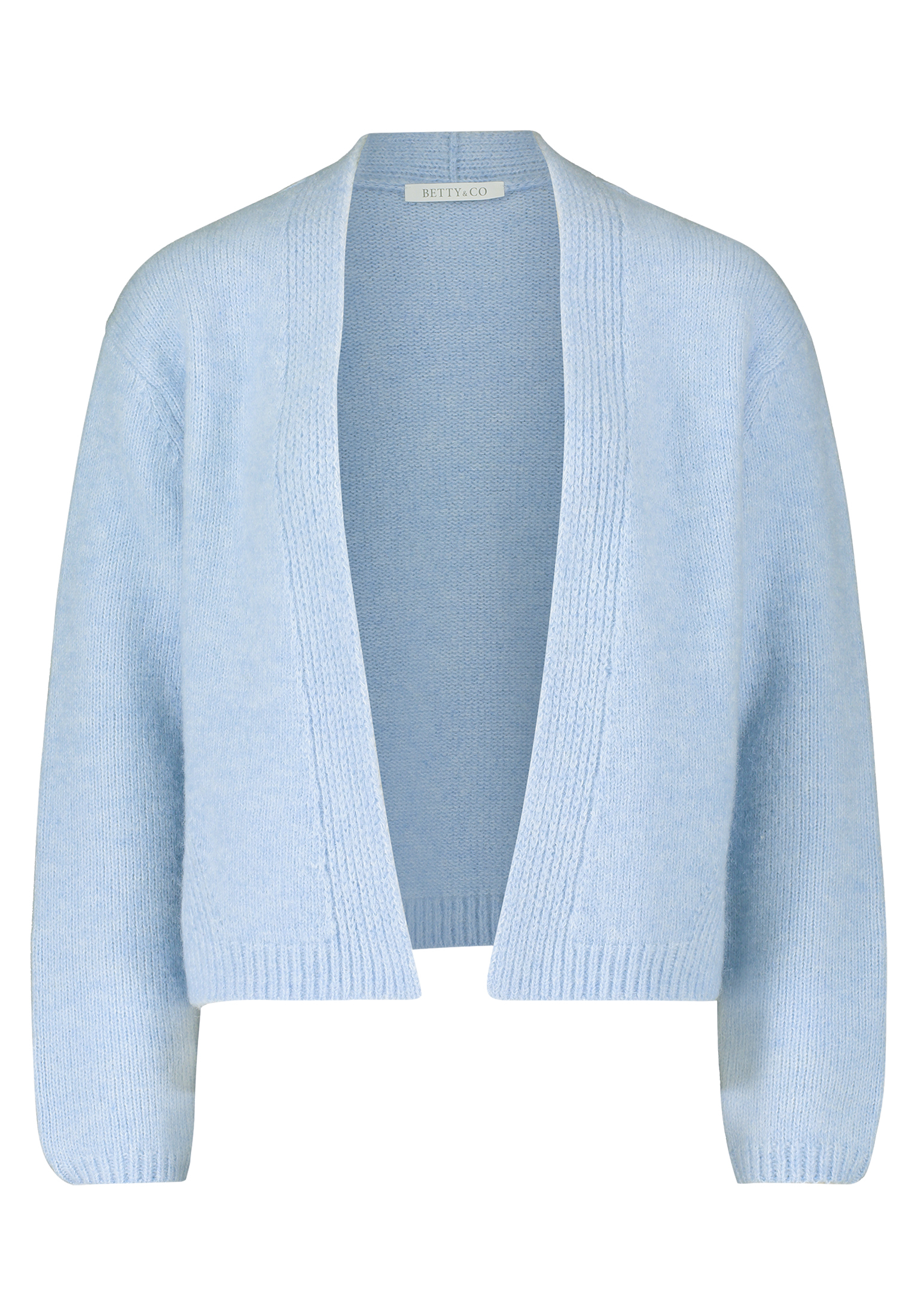 

Кардиган BETTY & CO Strick ohne Verschluss, цвет Light Blue Melange