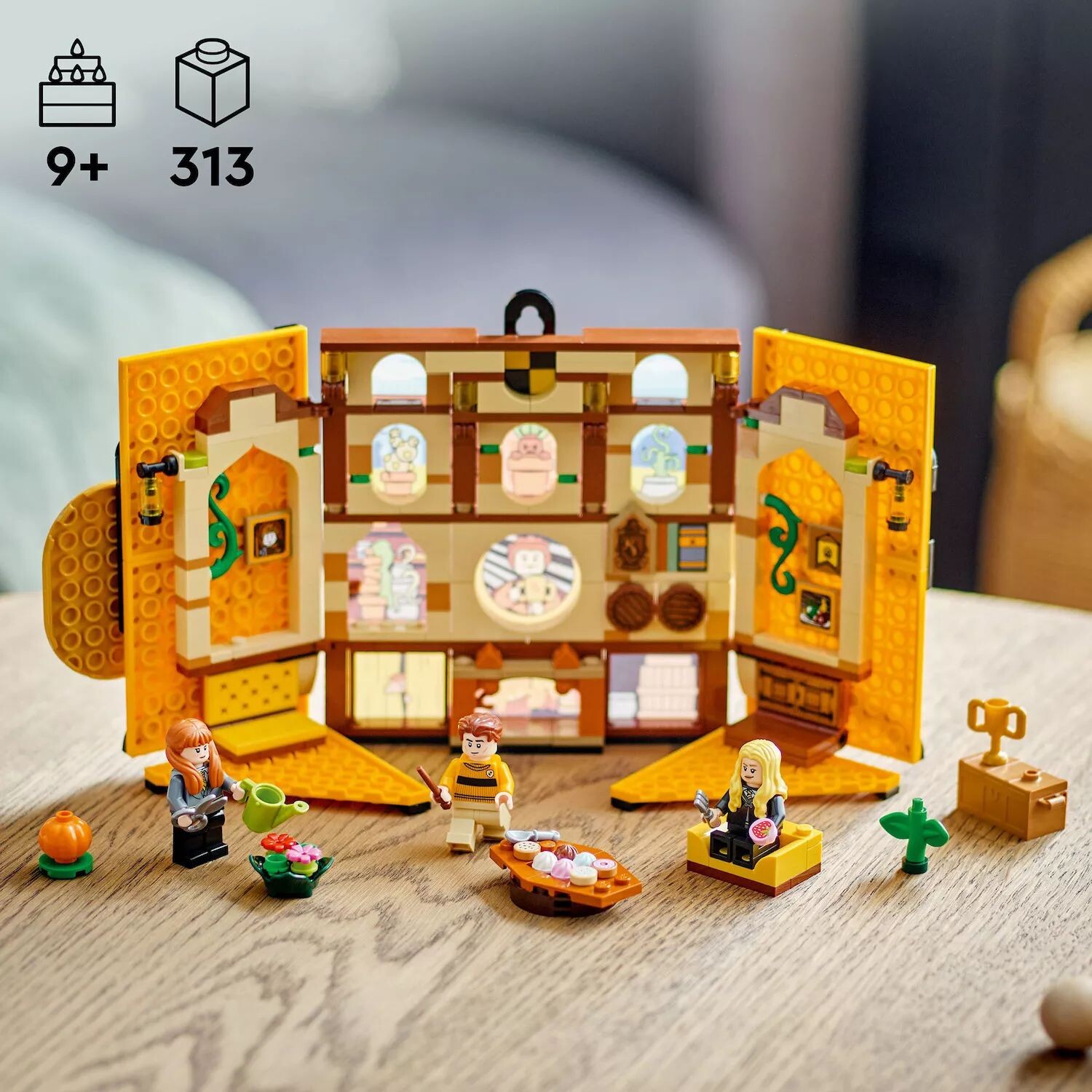 

LEGO Harry Potter Hufflepuff House Banner 76412 Набор строительных игрушек (313 предметов) LEGO