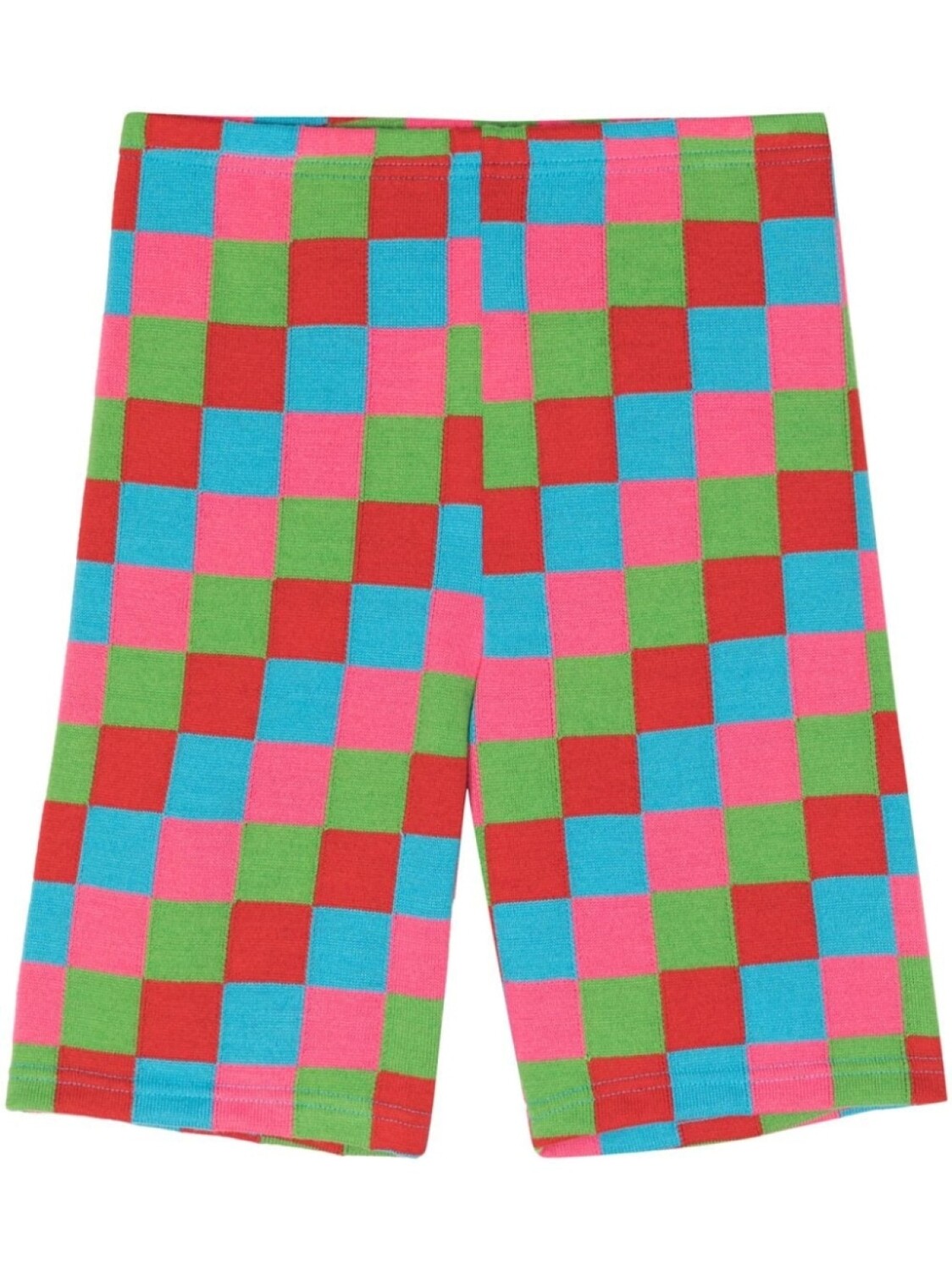 

Comme Des Garçons шорты скинни в шахматную клетку, розовый