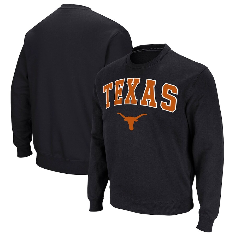 

Толстовка Colosseum Texas Longhorns, черный