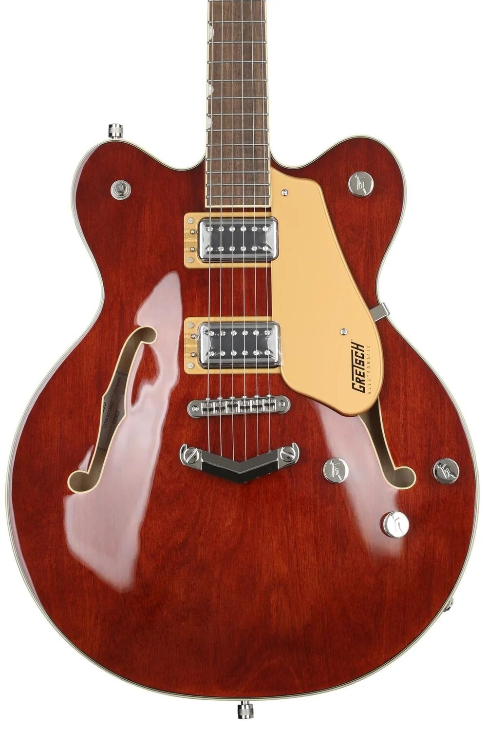 

Электрогитара Gretsch G5622 Электроматический центральный блок с двойным вырезом и V-образным хвостовиком - состаренный орех