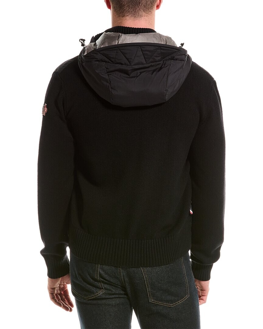 

Moncler Кардиган из смесовой шерсти, черный