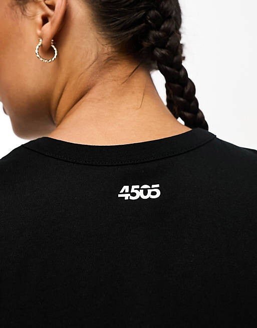 

Черный укороченный студийный жилет ASOS 4505