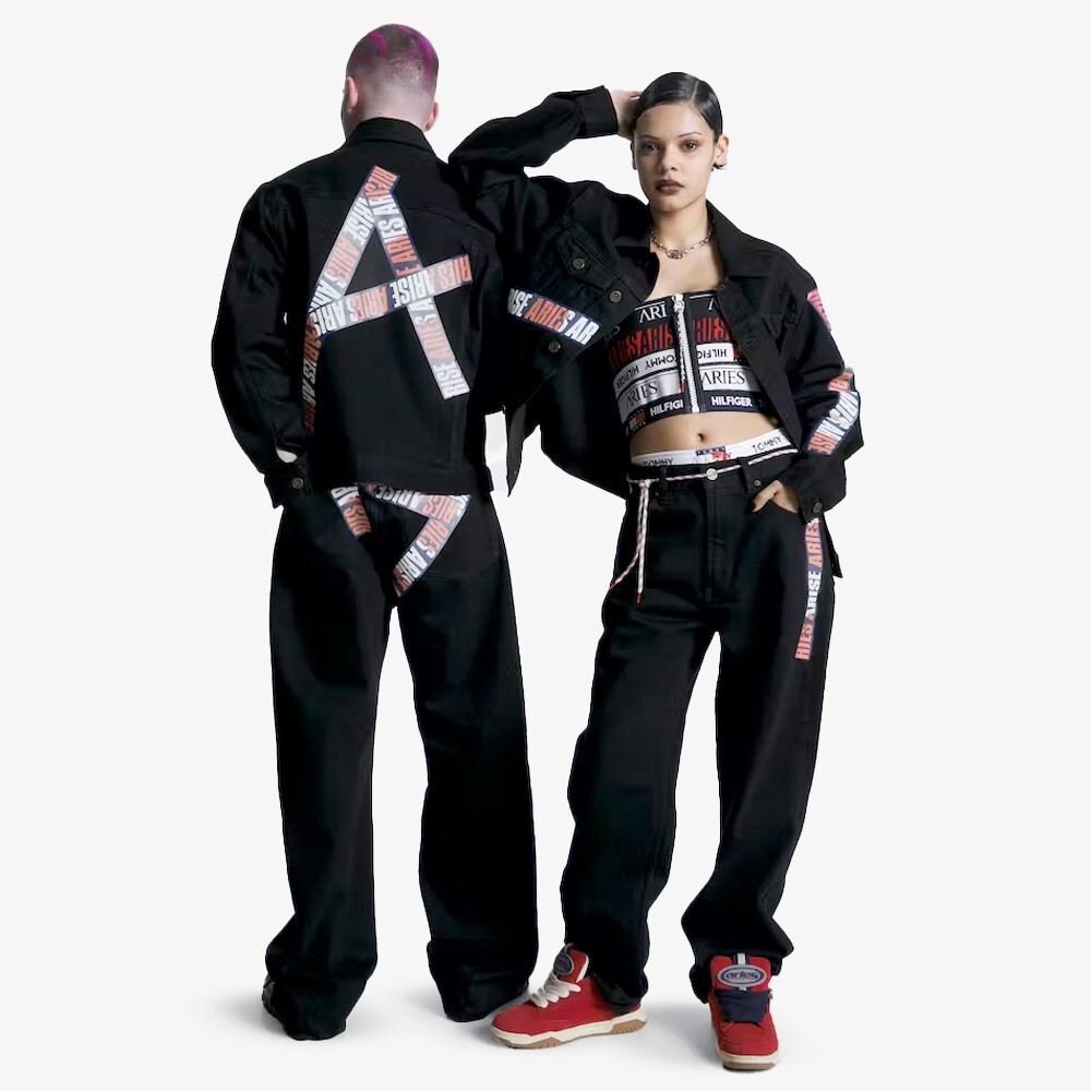 

Куртка Tommy Jeans x Aries Tape Denim Jacket Tommy Jeans, мультиколор