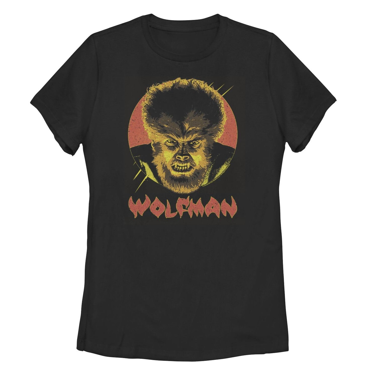 

Футболка Universal Monsters The Wolfman Circle для юниоров с портретом Licensed Character