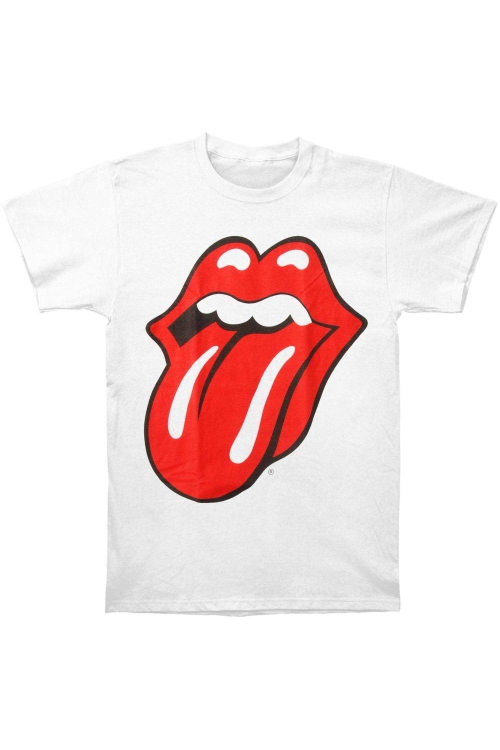 Классическая футболка The Rolling Stones, белый