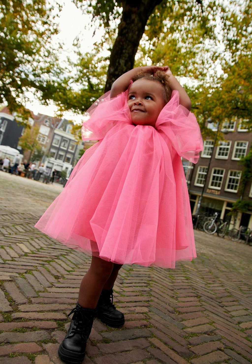 Элегантное платье Next, флюоро-розовый