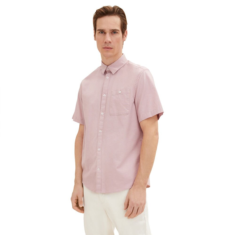 

Рубашка Tom Tailor Stretch Oxford, розовый