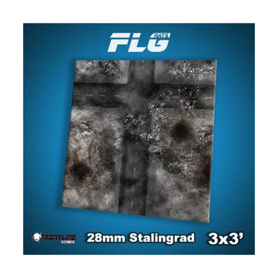 

3 х 3 фута — 28 мм Сталинград, F.L.G. Mats 3' x 3'