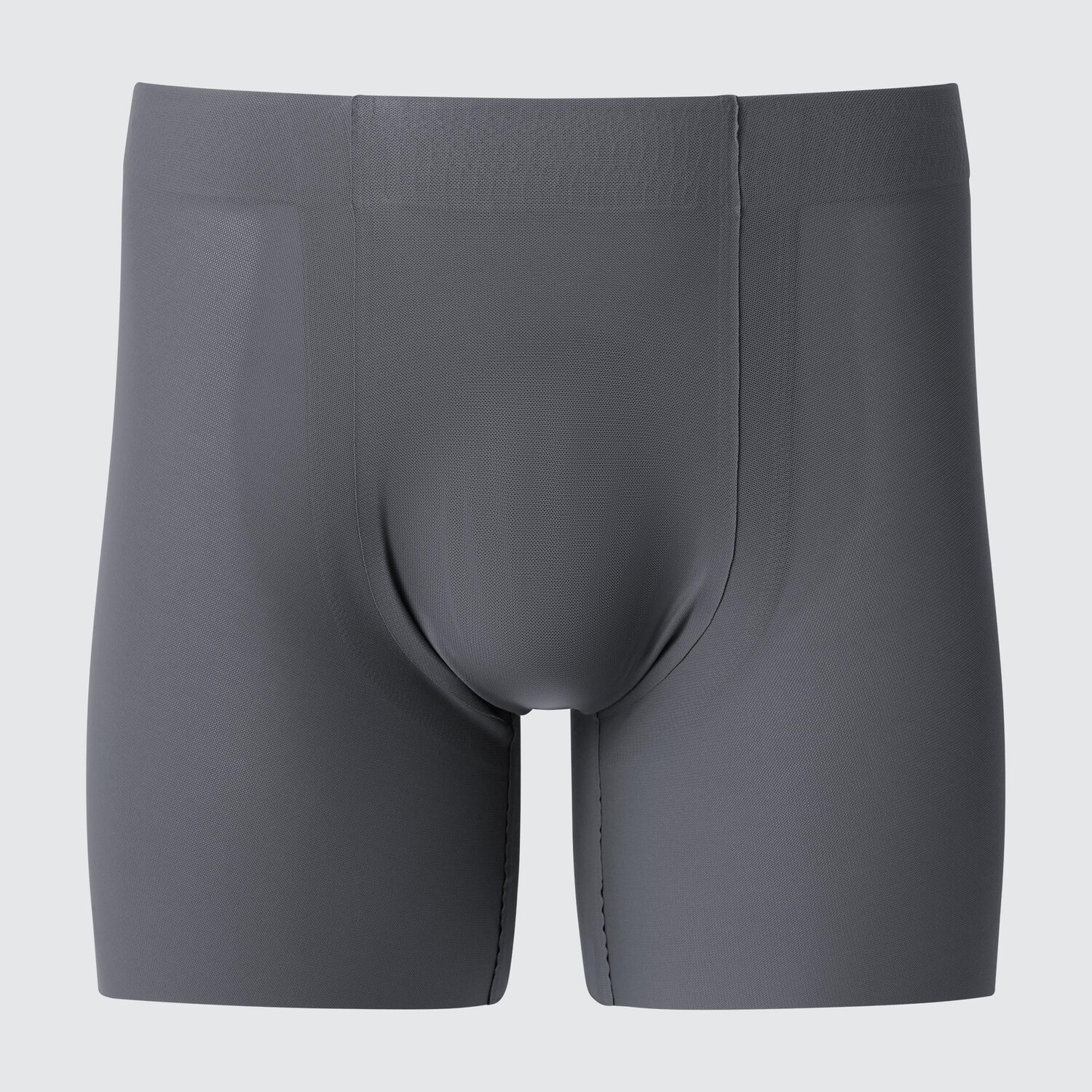 

Бесшовное боксерное белье airism UNIQLO, темно-серый