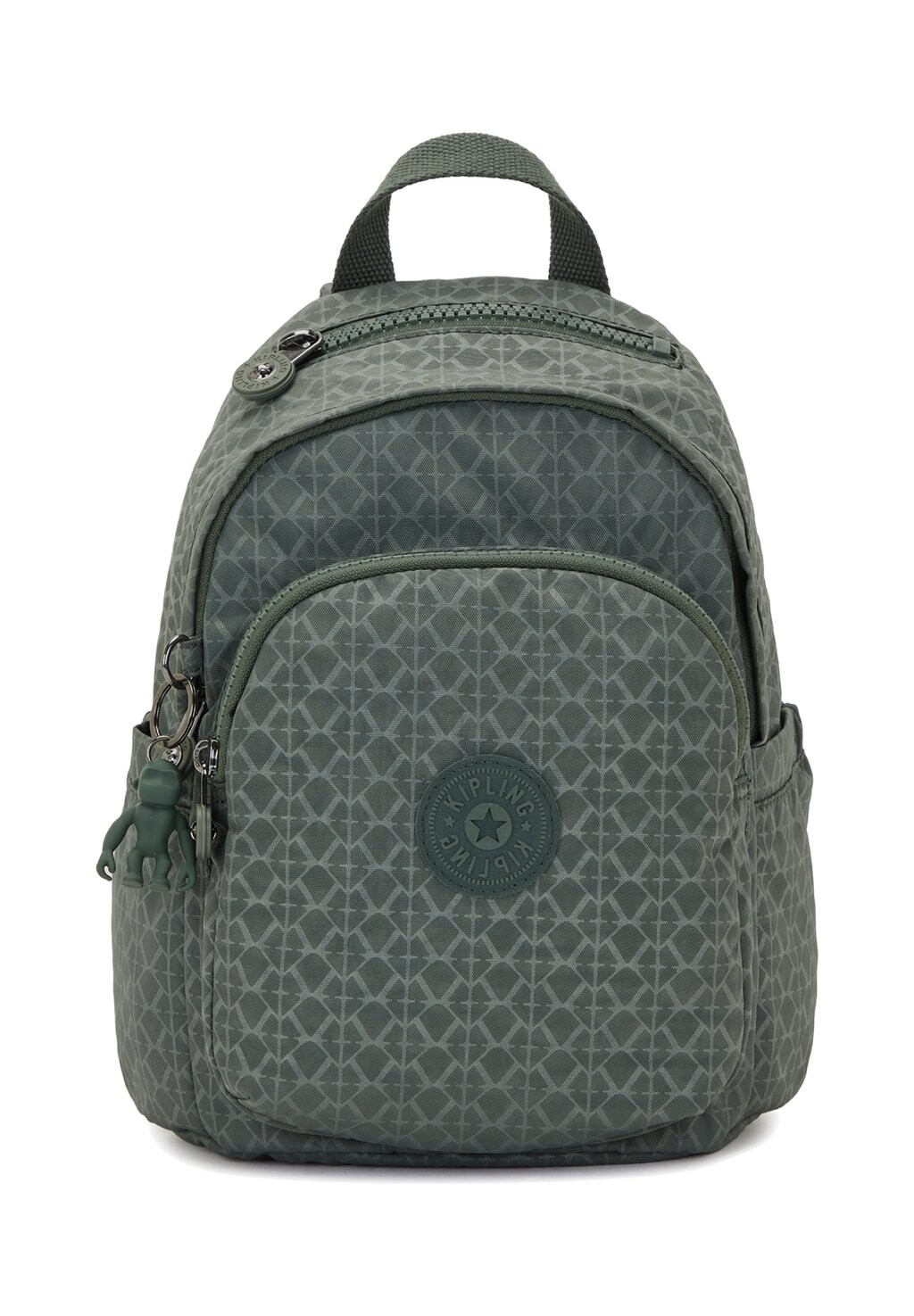 

Рюкзак Delia Mini Kipling, цвет sign green embosse