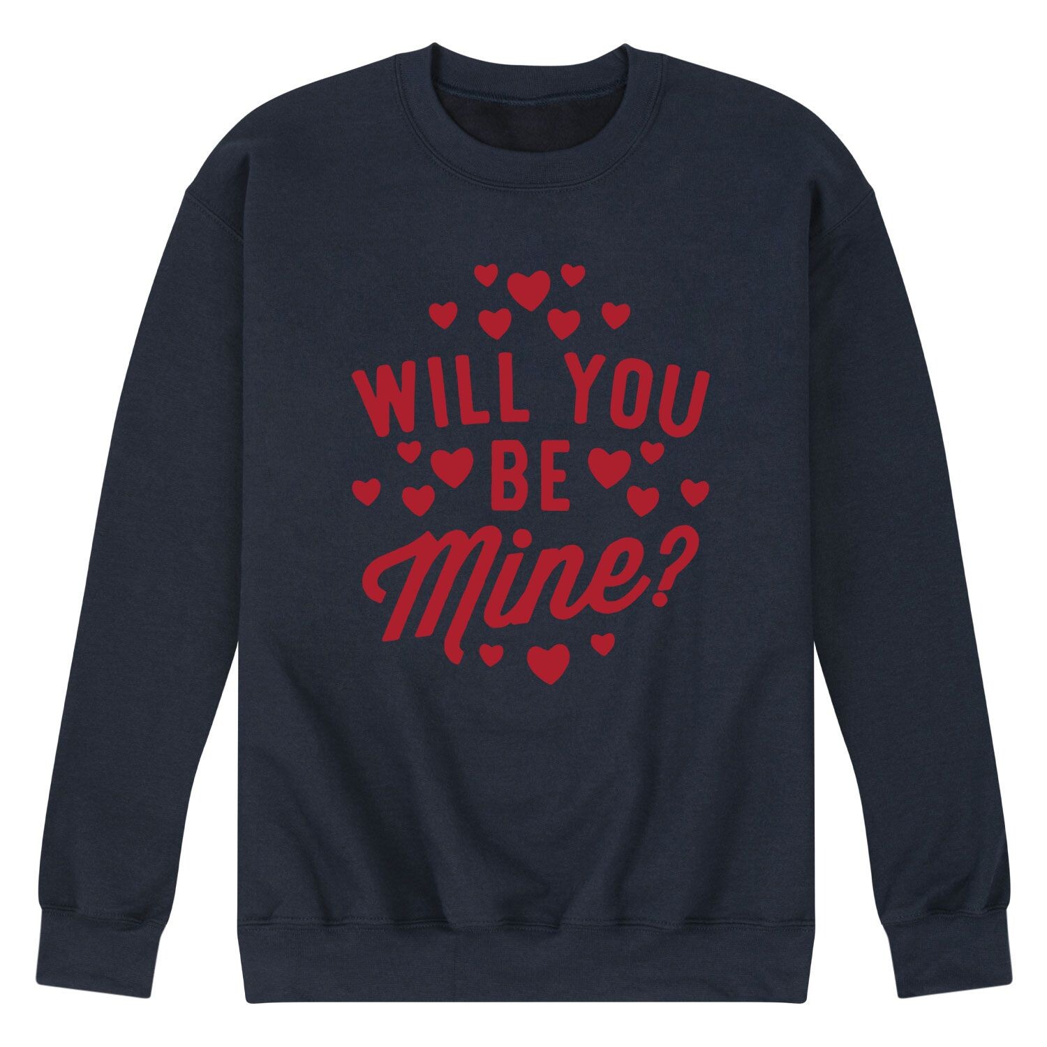 

Мужской свитшот Will You Be Mine Licensed Character