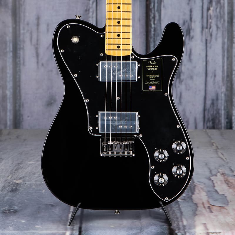 Электрогитара Fender American Vintage II 1975 Telecaster Deluxe, Black