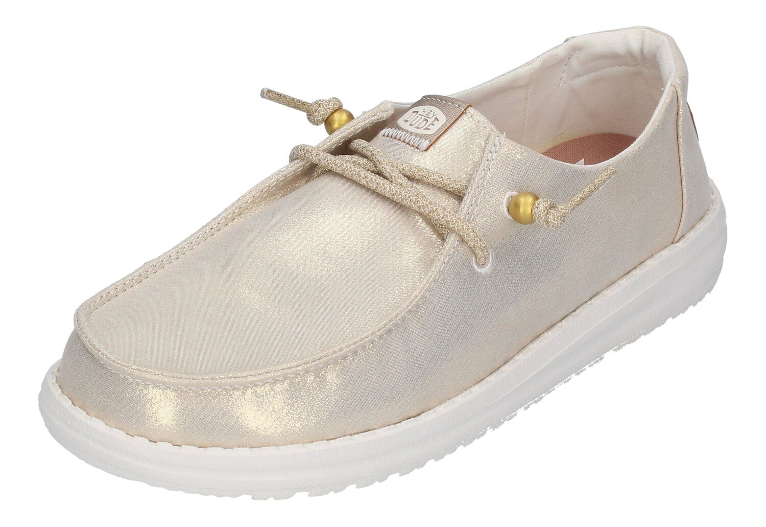 

Кроссовки Hey Dude Low WENDY METALLIC SHINE, цвет goldfarben
