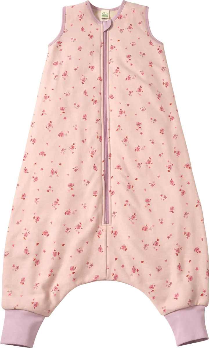 

Спальный мешок на ножках 2 TOG с цветочным узором розовый 110 см 1 шт. ALANA