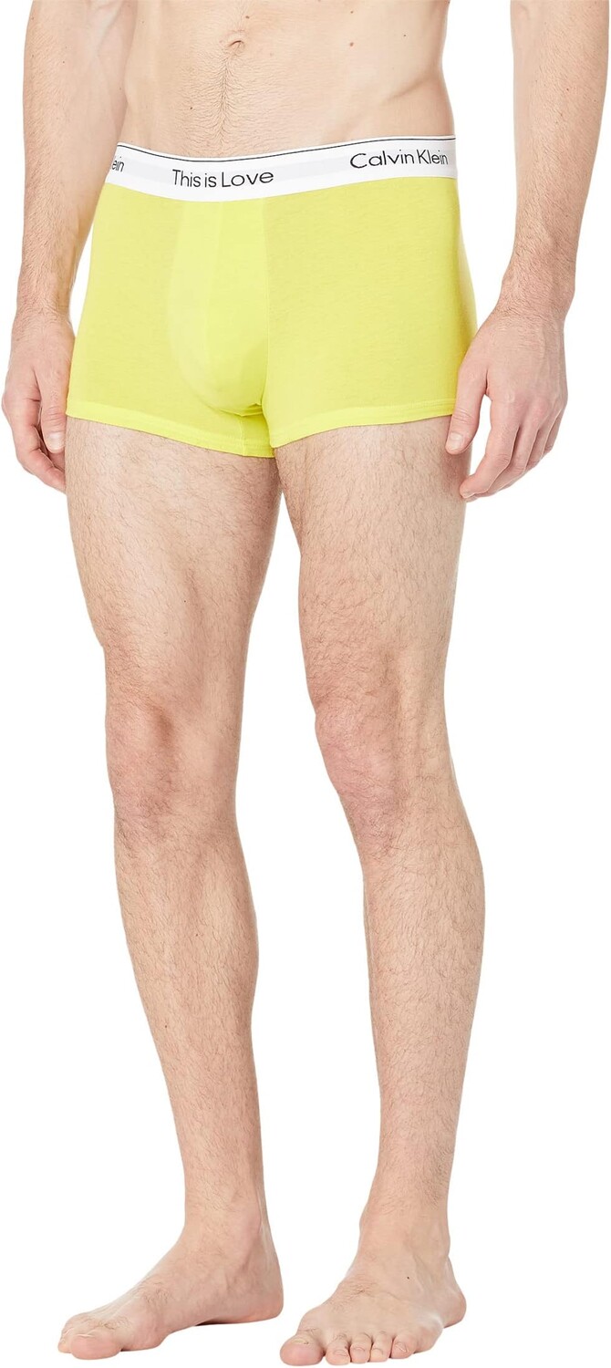 

Трусы This Is Love Trunks Calvin Klein Underwear, цвет Citrina
