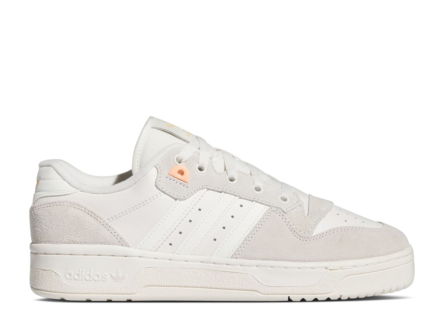 

Кроссовки adidas Rivalry Low 'White Acid Orange', белый