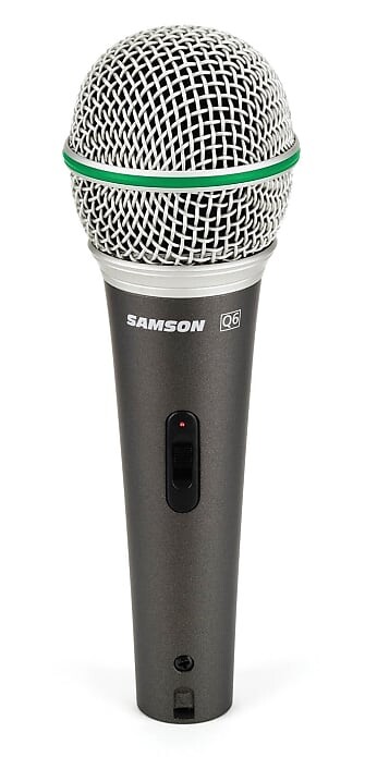 

Динамический микрофон Samson Q6 Handheld Supercardioid Dynamic Microphone