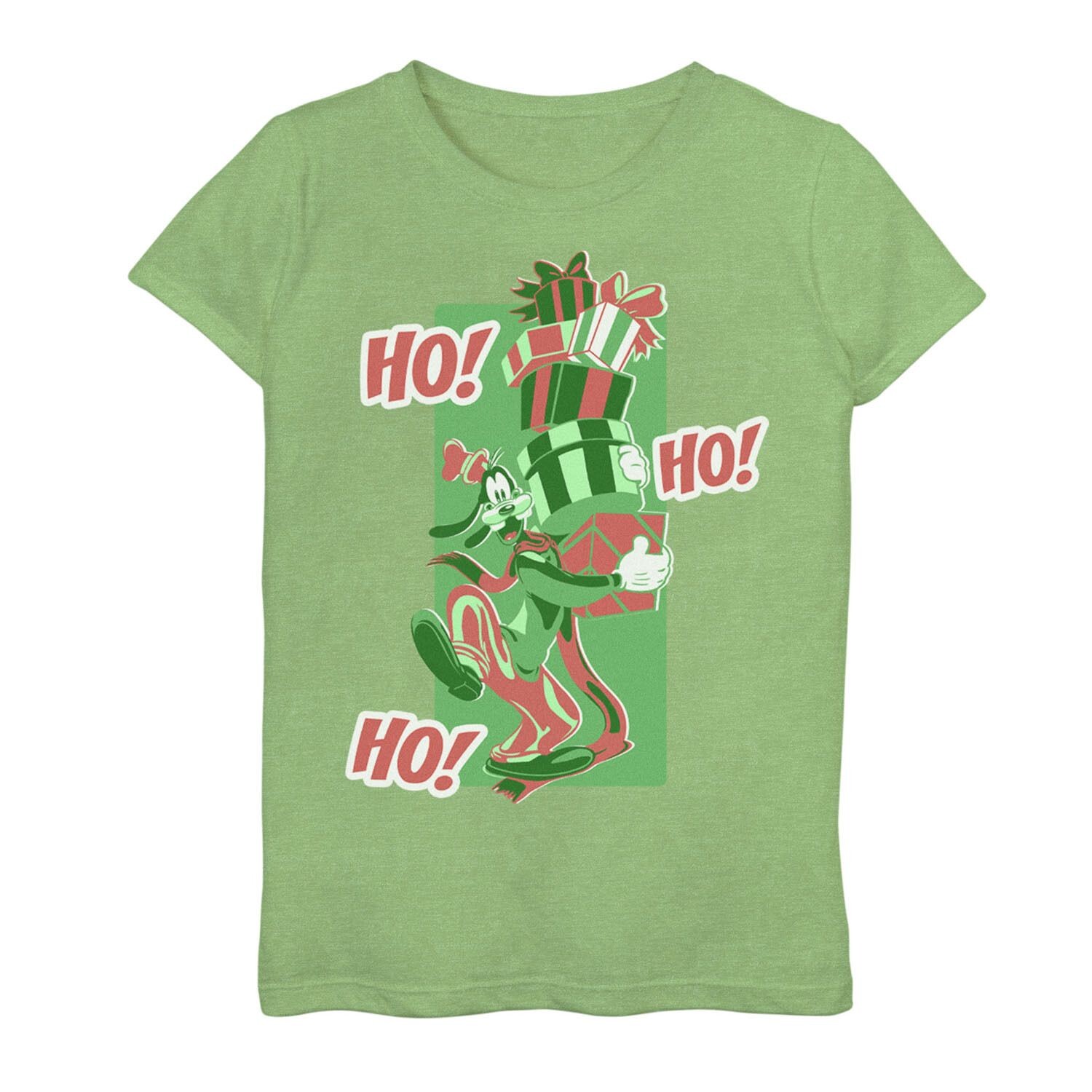 

Футболка с рисунком Disney Goofy «Ho Ho Ho» для девочек 7–16 лет Licensed Character
