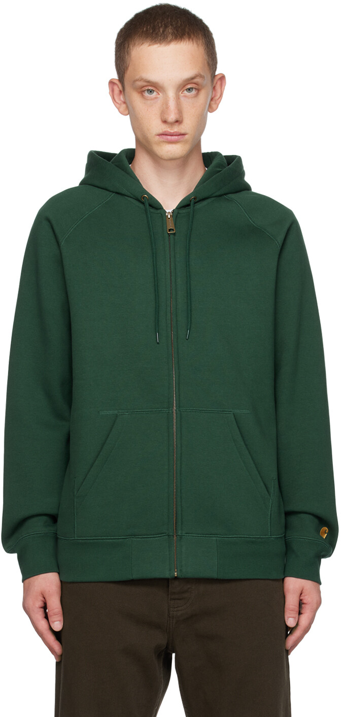 

Зеленое худи «Чейз» Carhartt Work In Progress, Зеленый