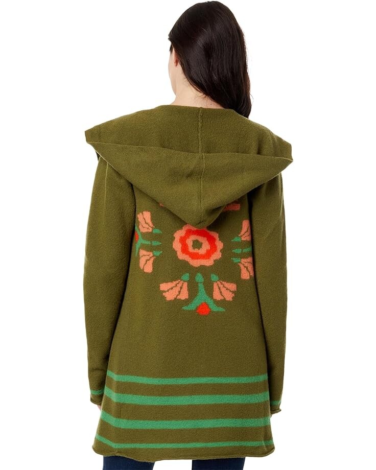 

Свитер Toad&Co Merino Heartfelt Hoodie, цвет Green Olive