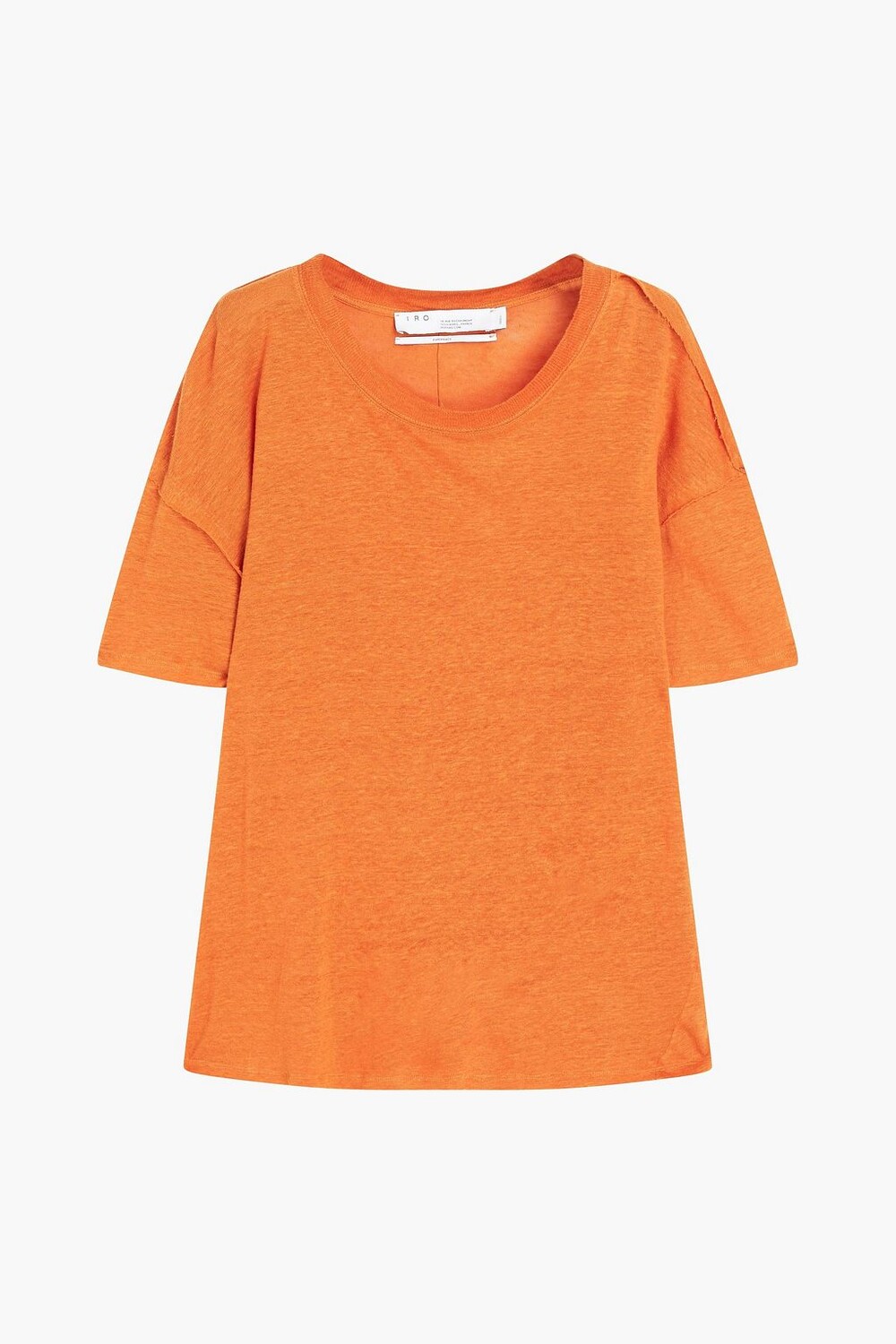 

Футболка Motion из льняного джерси IRO, оранжевый