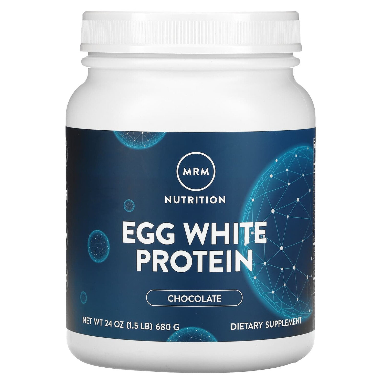 

Натуральный протеин яичного белка, шоколад, 680 г, MRM Nutrition